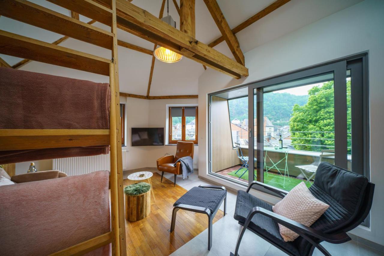Appartement Les Bleuets La-Roche-en-Ardenne Exterior foto